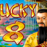 Lucky 8 logó