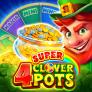 4 Super Clover Pots logó
