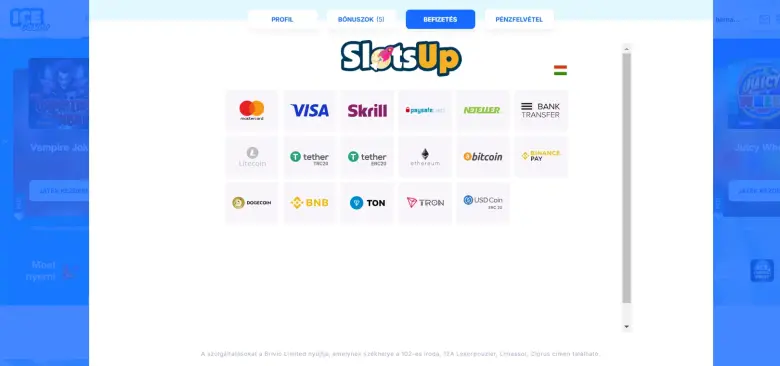 Ice Casino online kaszinó befizetések