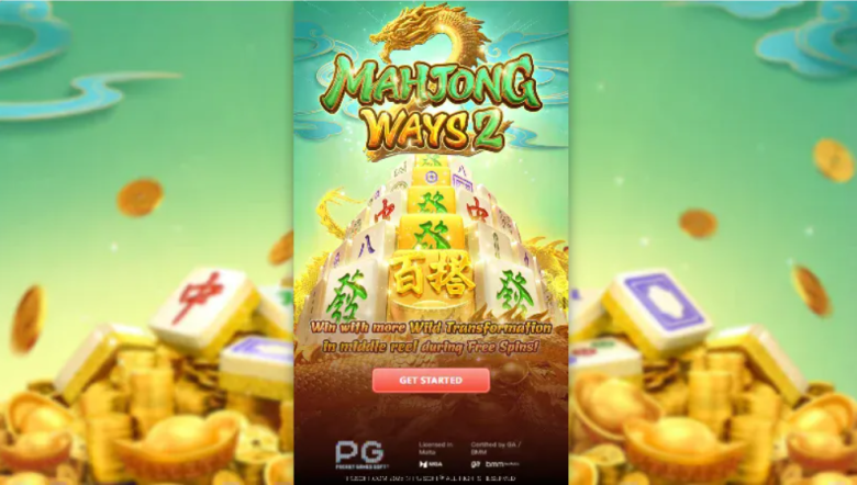 Mahjong Ways 2 főképernyő