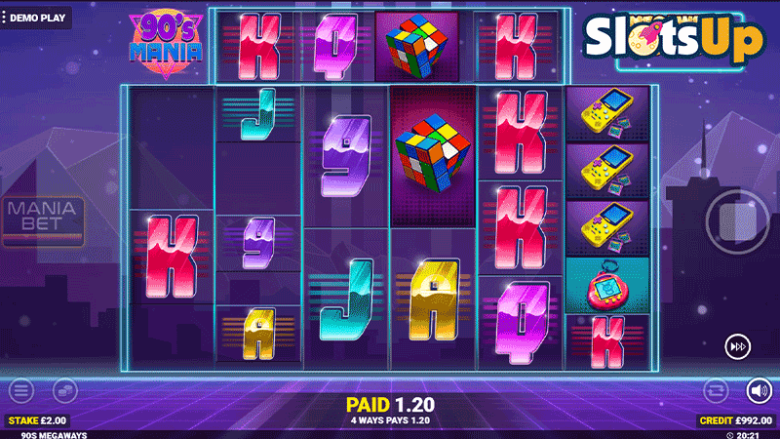 90-es évek mánia megaways