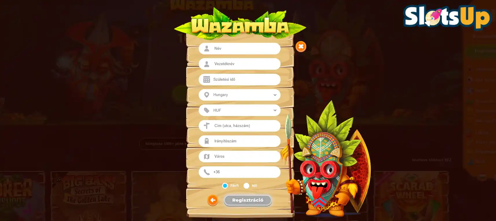 Wazamba bejelentkezés 3