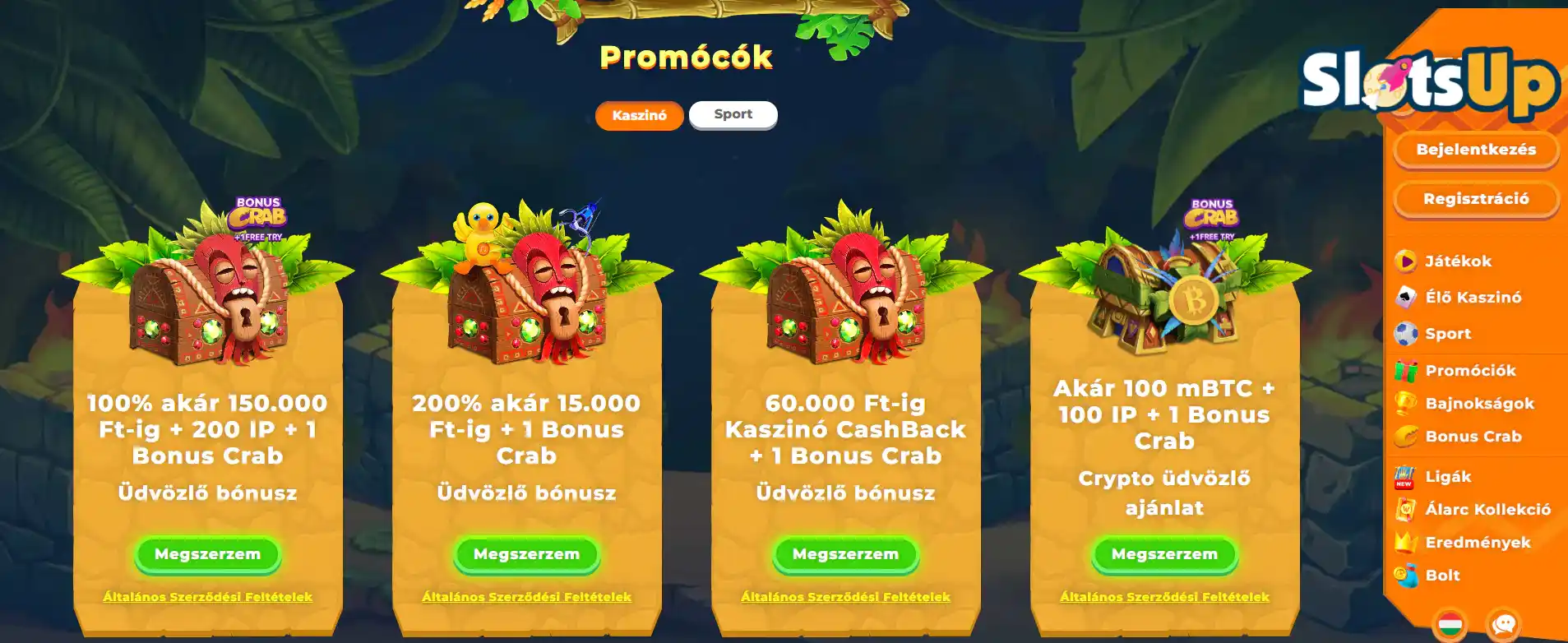 Wazamba promóciók